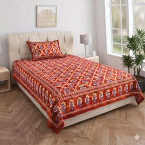 Fizza Single Bedsheet Design 02
